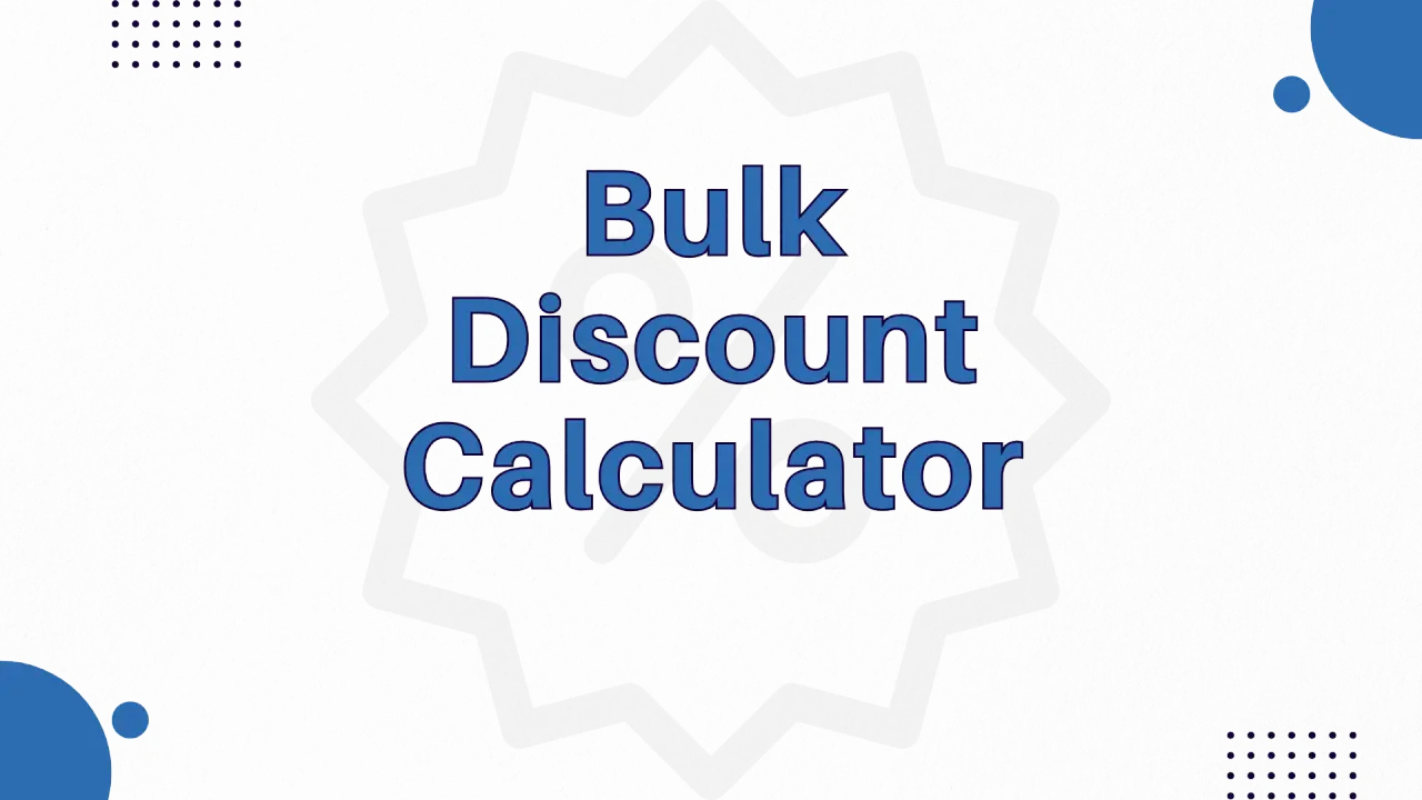 Bulk Discount