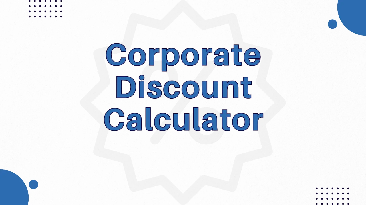 Corporate Discount