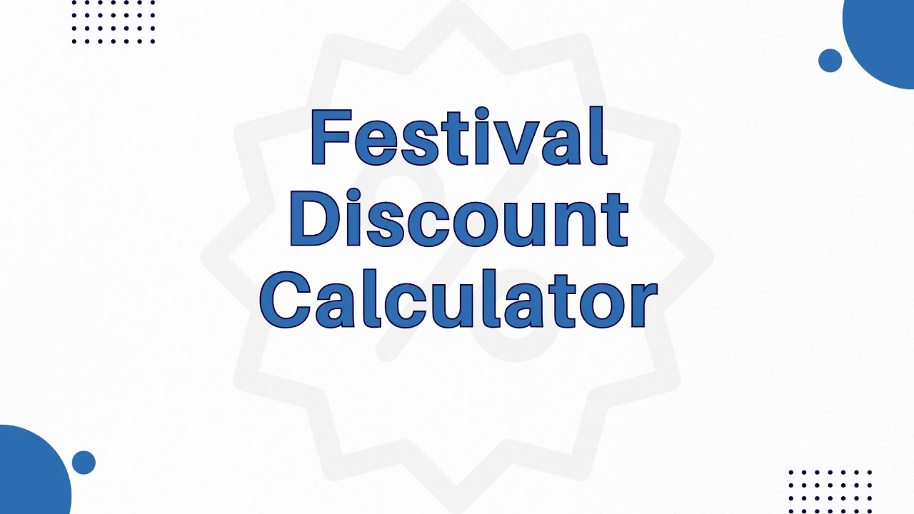 Festival Discount